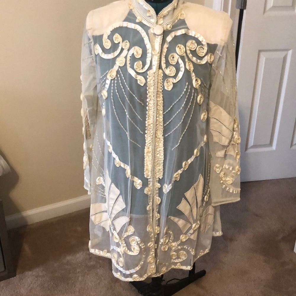 Heavy Beaded Jacket - image 1